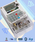 Accessorio GPRS del policarbonato del tester di watt-ora di monofase della comunicazione bilaterale