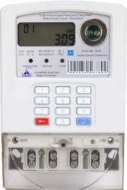La linea elettrica il trasportatore STS pagato anticipatamente misura i metri con un contatore astuti di controllo di tariffa per l'elettricità