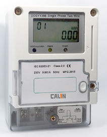 L'elettricità della carta di IC ha prepagato il misuratore di potenza di monofase di accuratezza della classe 1S del tester
