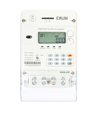 CA168-CS23 STS Contatori elettrici prepagati Nigeria Contatore di energia intelligente con tastiera GPRS/PLC/3G/4G/RF Comunicazione